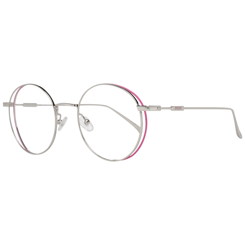 Emilio Pucci Gray Metal Glasses (Frames) Emilio Pucci