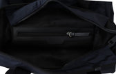 Versace Elegant Blue Nylon Tote Bag Versace