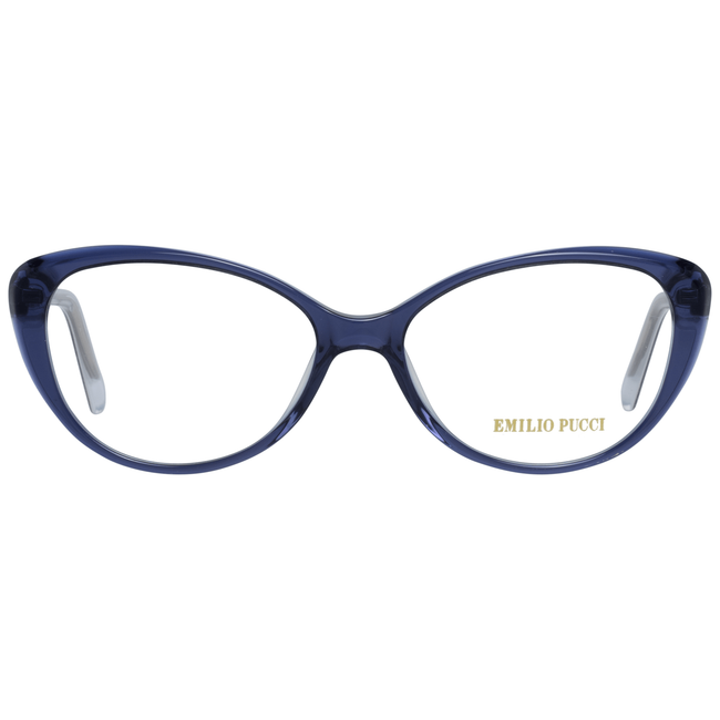 Emilio Pucci Chic Blue Full-Rim Designer Women's Eyewear Emilio Pucci