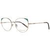 Emilio Pucci Gold Metal Glasses (Frames) Emilio Pucci