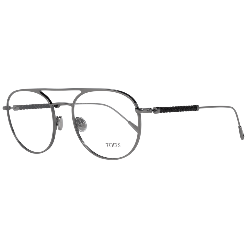 Tod's Silver Metal Glasses (Frames) Tod's
