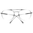 Tod's Silver Men Glasses Frame Tod's