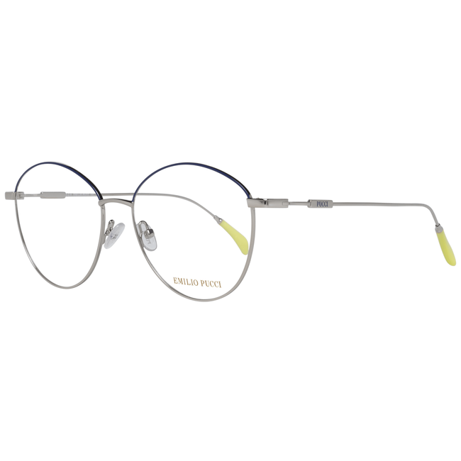 Emilio Pucci Blue Metal Glasses (Frames) Emilio Pucci