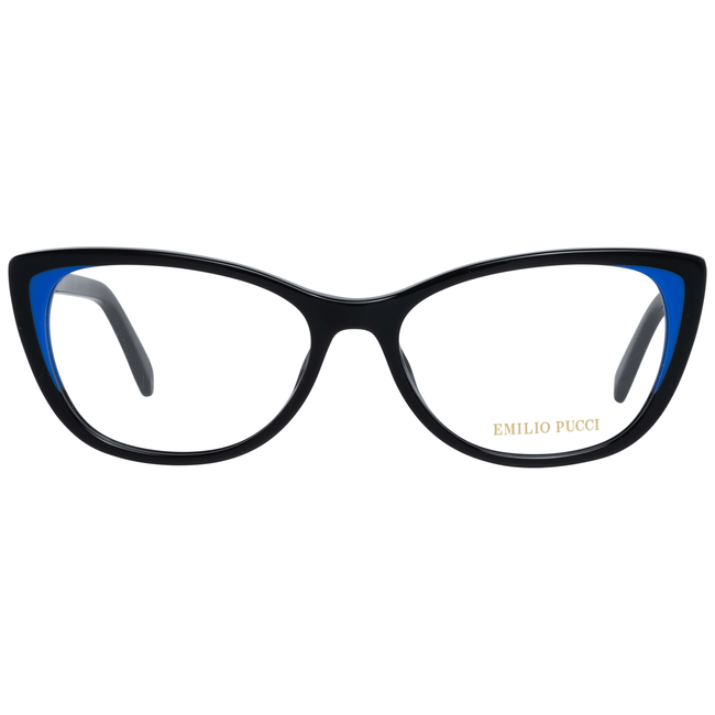 Emilio Pucci Black Plastic Glasses (Frames) Emilio Pucci
