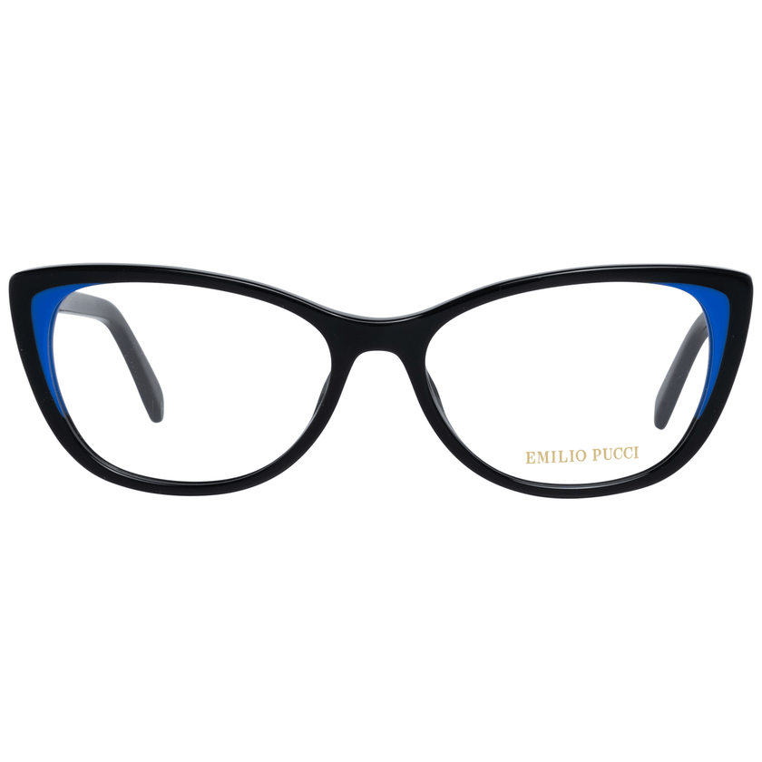 Emilio Pucci Black Plastic Glasses (Frames) Emilio Pucci