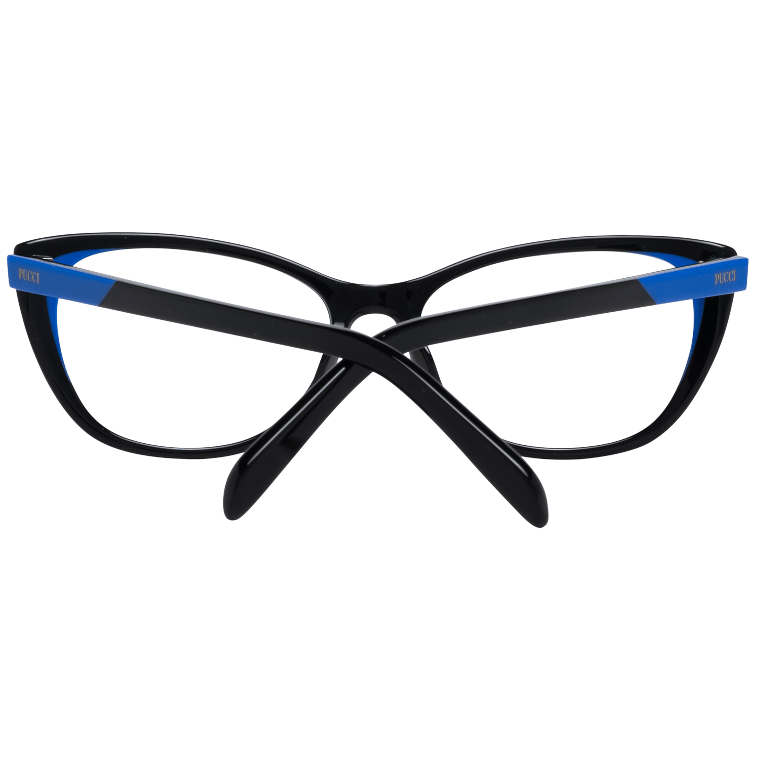 Emilio Pucci Black Plastic Glasses (Frames) Emilio Pucci