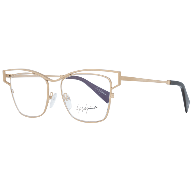 Yohji Yamamoto Gold Women Glasses Frame Yohji Yamamoto