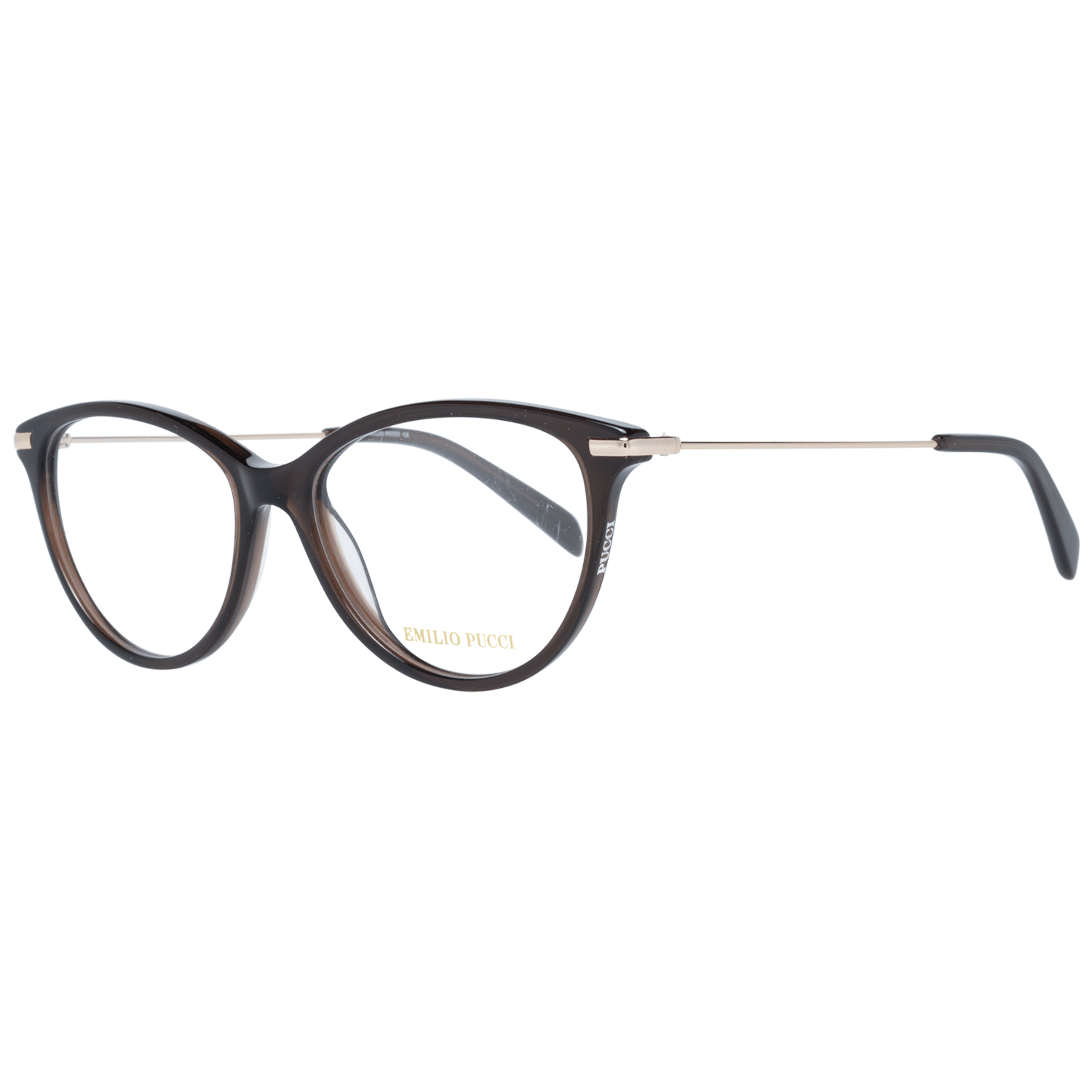 Emilio Pucci Brown Women Glasses Frame Emilio Pucci