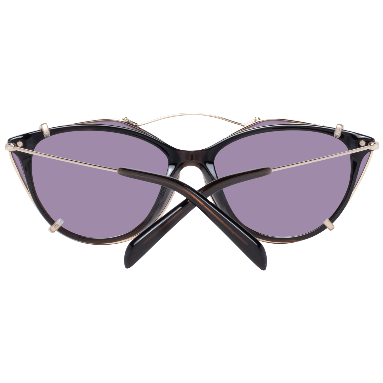 Emilio Pucci Brown Women Glasses Frame Emilio Pucci