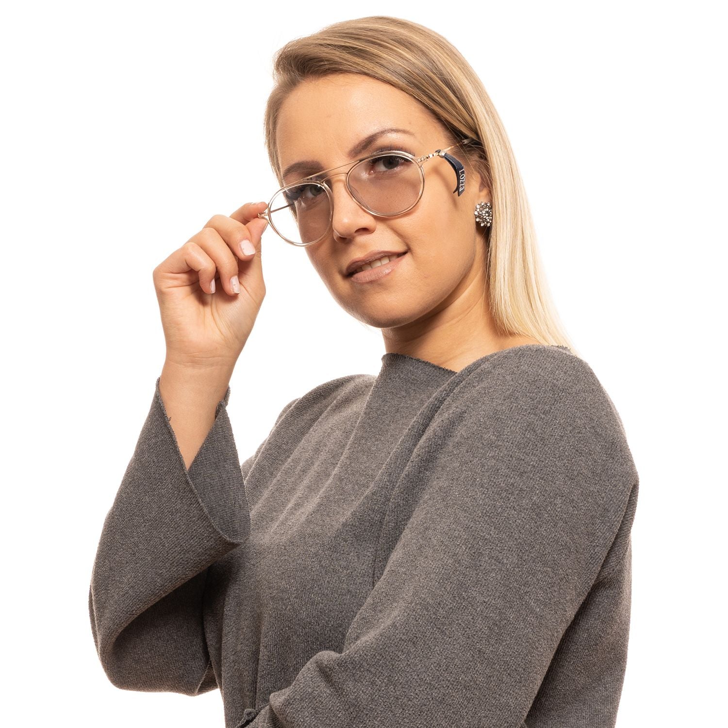 Lozza Gold Unisex Sunglass Lozza