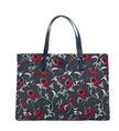 Tory Burch Medium Nylon Retro Batik Print Shoulder Tote Handbag Tory Burch