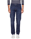 Bikkembergs Dark Blue Cotton Men Jeans Bikkembergs