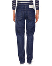 Bikkembergs Dark Blue Cotton Men Jeans Bikkembergs