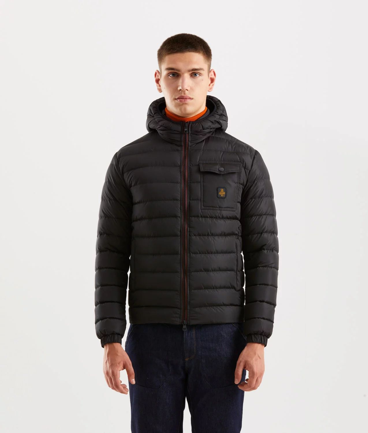 Refrigiwear Black Nylon Men's Jacket Refrigiwear
