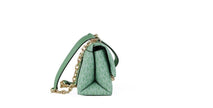 Michael Kors Cece Small Sea Green Signature PVC Convertible Flap Crossbody Bag Michael Kors