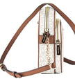 Michael Kors Jet Set Medium Vanilla PVC North South Chain Crossbody Handbag Michael Kors