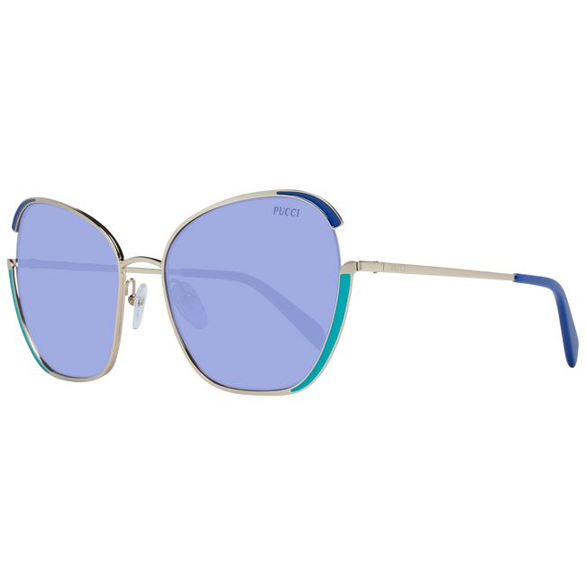Emilio Pucci Gold Women Sunglass Emilio Pucci