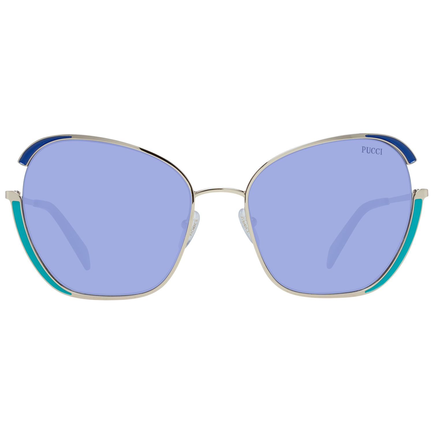 Emilio Pucci Gold Women Sunglass Emilio Pucci