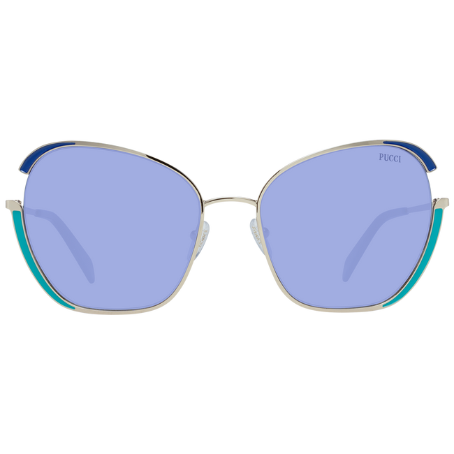 Emilio Pucci Gold Women Sunglass Emilio Pucci