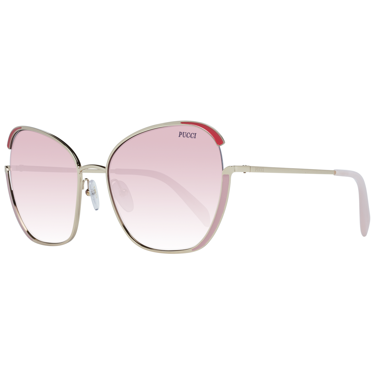 Emilio Pucci Gold Women Sunglass Emilio Pucci