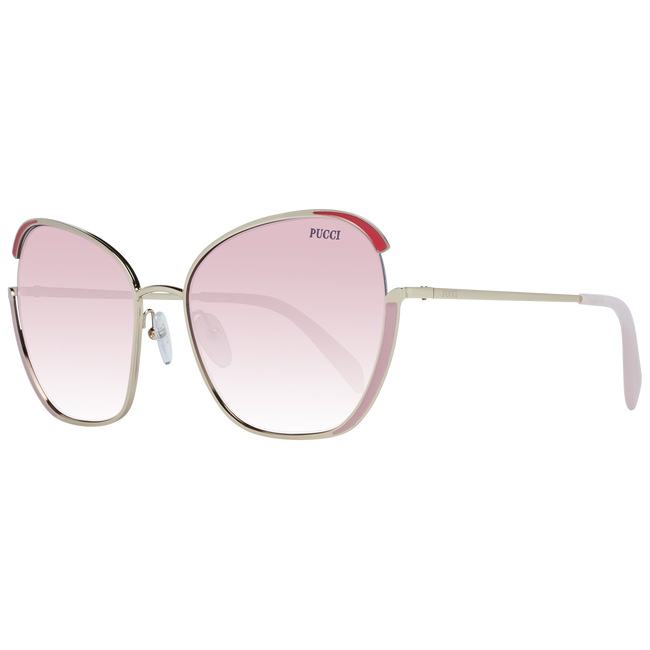 Emilio Pucci Gold Women Sunglass Emilio Pucci