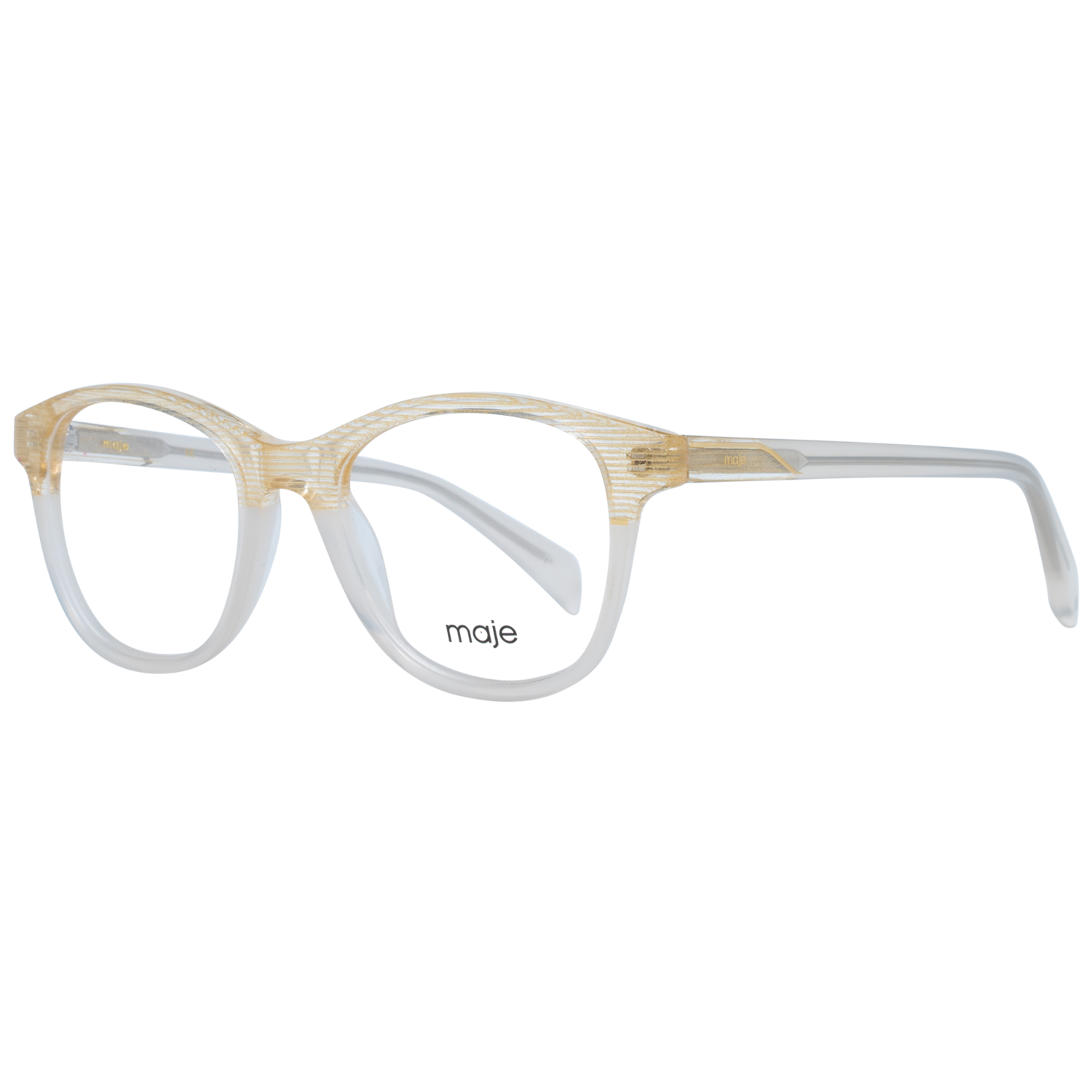 Maje Beige Acetate Glasses (Frames) Maje