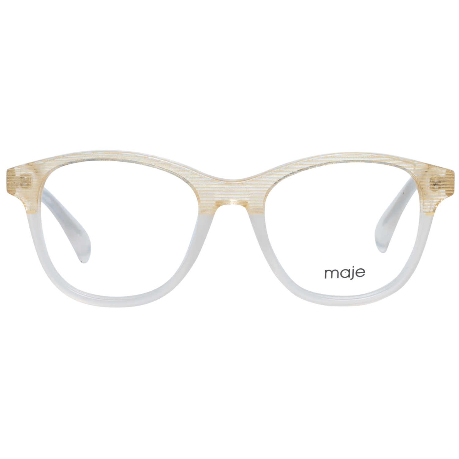 Maje Beige Acetate Glasses (Frames) Maje