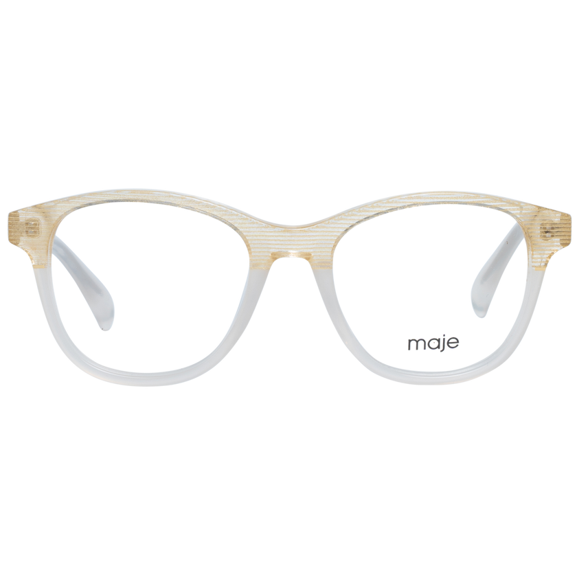 Maje Beige Acetate Glasses (Frames) Maje