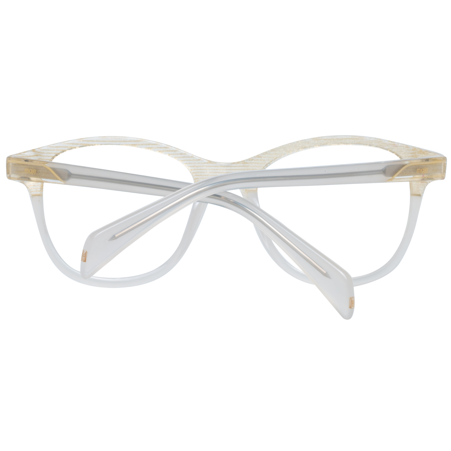 Maje Beige Acetate Glasses (Frames) Maje