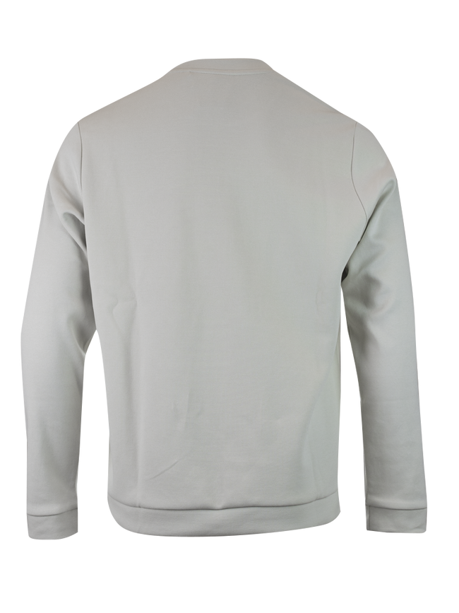 Hugo Boss Elegant Beige Cotton Sweatshirt Hugo Boss