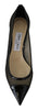 Jimmy Choo Chic Patent Mesh Pointed Pumps Jimmy Choo