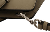 Karl Lagerfeld Enchanting Sage Green Leather Tote Karl Lagerfeld