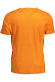 Gant Orange Linen Men T-Shirt Gant