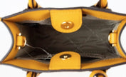 Michael Kors Mercer XS Honeycomb Gold Signature PVC North South Shopper Crossbody Bag Michael Kors
