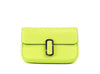 Marc Jacobs The J Marc Green Glow Smooth Leather Shoulder Crossbody Handbag Marc Jacobs
