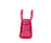 Marc Jacobs The Shiny Crinkle Micro Tote Magenta Leather Crossbody Bag Handbag Marc Jacobs