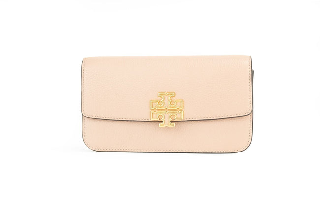 Tory Burch Britten Small Meadowsweet Leather Chain Wallet Crossbody Bag Tory Burch
