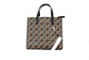 Marc Jacobs Mini Grind Signet Printed Leather Crossbody Tote Handbag Purse Marc Jacobs