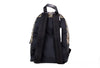 Marc Jacobs Signet Medium Black Logo Printed Leather Shoulder Backpack Bookbag Marc Jacobs