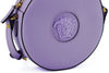 Versace Elegant Purple Round Shoulder Bag Versace