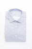 Robert Friedman Light Blue Cotton Men Shirt Robert Friedman