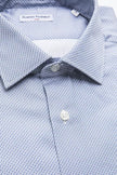 Robert Friedman Light Blue Cotton Men Shirt Robert Friedman