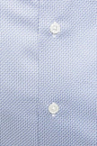 Robert Friedman Light Blue Cotton Men Shirt Robert Friedman