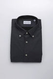 Robert Friedman Black Cotton Men Shirt Robert Friedman