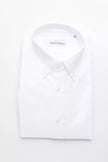 Robert Friedman White Cotton Men's Shirt Robert Friedman