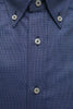 Robert Friedman Blue Cotton Mens Shirt Robert Friedman