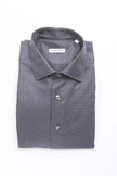 Robert Friedman Blue Cotton Men's Shirt Robert Friedman