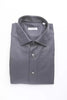 Robert Friedman Blue Cotton Men's Shirt Robert Friedman
