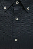 Robert Friedman Black Cotton Men Shirt Robert Friedman