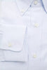 Robert Friedman Light Blue Cotton Men Shirt Robert Friedman